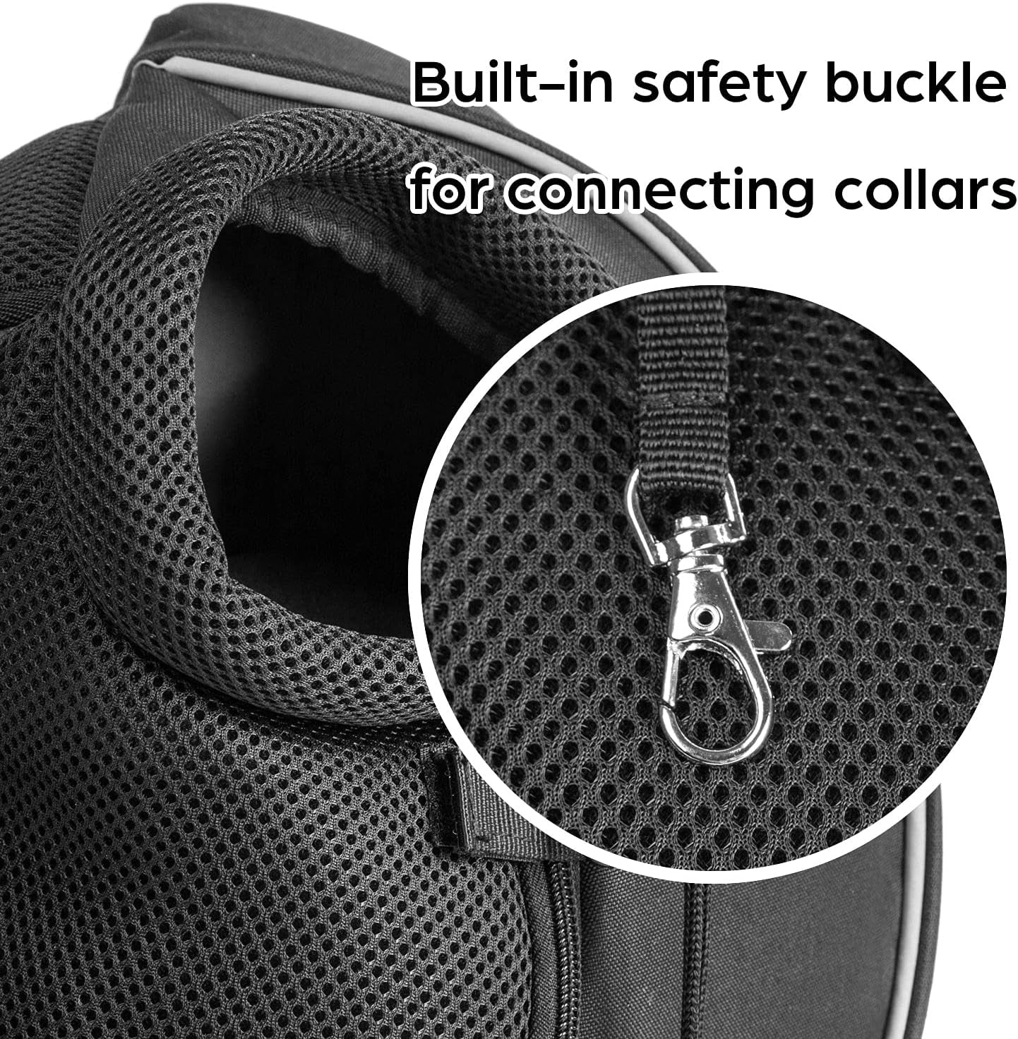 Pet Dog Sling Carrier Breathable Mesh Sling Bag Safe Hands Free Adjustable Dog Satchel for Small Dogs Cats to Outdoor Travel