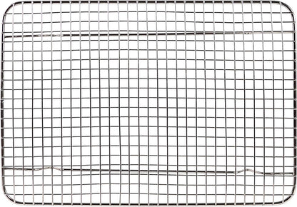 Cooling Rack - 8.5" X 12" - Cooling and Baking Rack - Oven Safe Wire Rack for Cookie Cooling, Baking with Sheet Pan - Large, Nonstick, and Stainless Steel