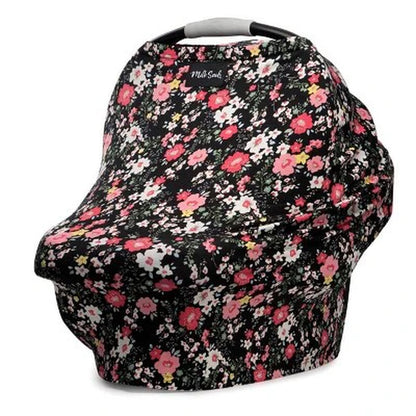 Milk Snob Nursing Cover/Baby Car Seat Canopy- Peony