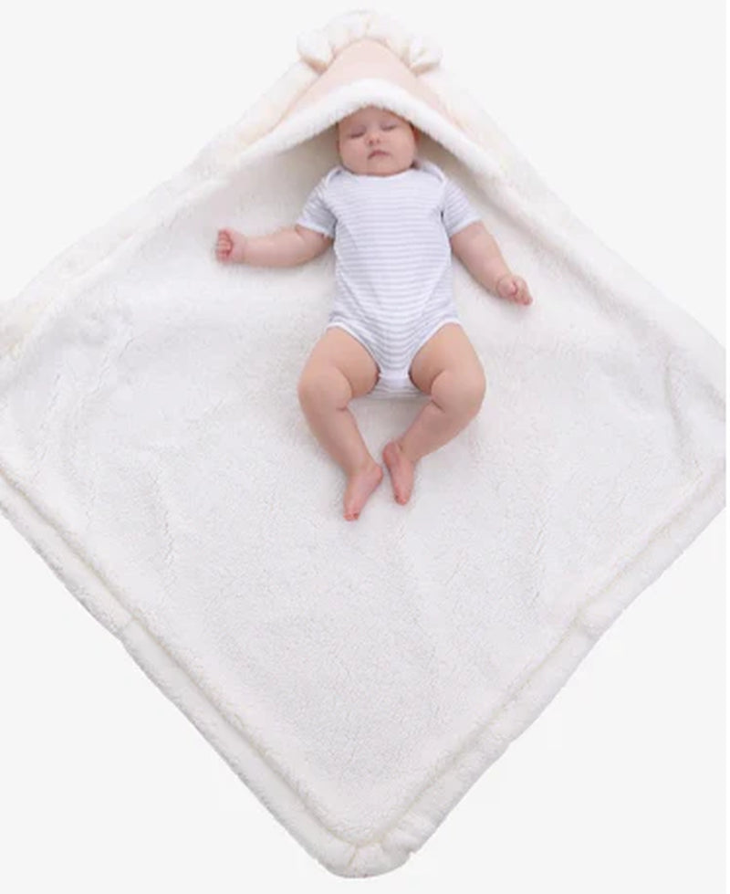 Baby Lamby Velour Fleece Super Soft Blanket