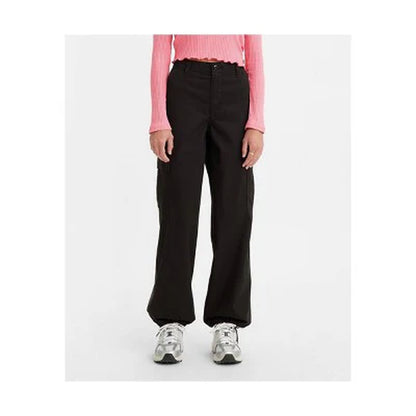 Levi'S Women'S High Rise Wide Leg Relaxed Cargo Pants Loose