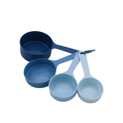 Mixing Bowl Set, 23 Pieces with Lids, Measuring Cups and Spoons, Blue