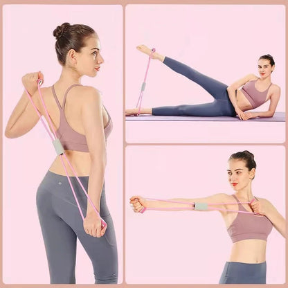 Resistance Bands with Foam Handles Fitness