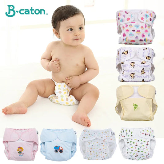 Baby Reusable Diapers 100% Cotton Panties