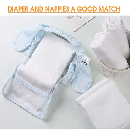 Baby Reusable Diapers 100% Cotton Panties