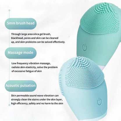 Silicone Facial Cleanser Massager Skincare