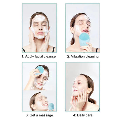 Silicone Facial Cleanser Massager Skincare