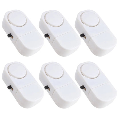 Pack of 6 Security Window Door Alarm DIY Home Protection Burglar Alert Sensor !!