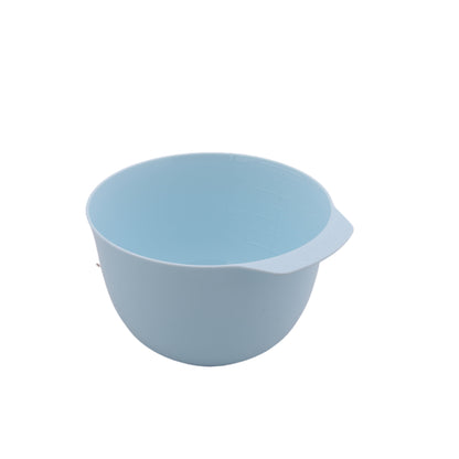 Mixing Bowl Set, 23 Pieces with Lids, Measuring Cups and Spoons, Blue