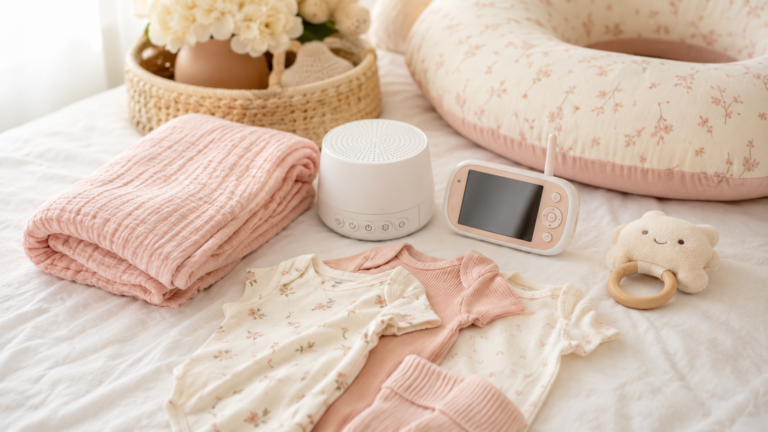 10 Newborn Essentials Every First-Time Mom Actually Needs (2025)